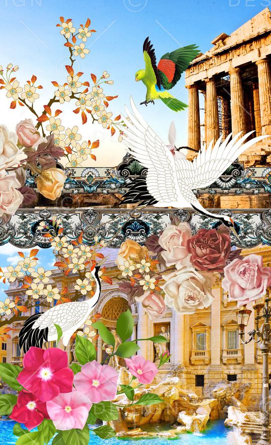 D$G风格印花华亿平台图片