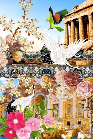 D$G风格印花华亿平台图片