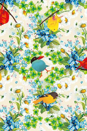 2016年春夏印花华亿平台图片