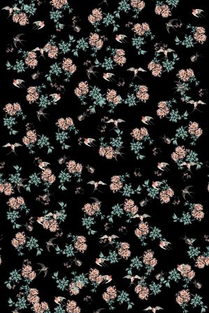 手绘印花华亿平台图片