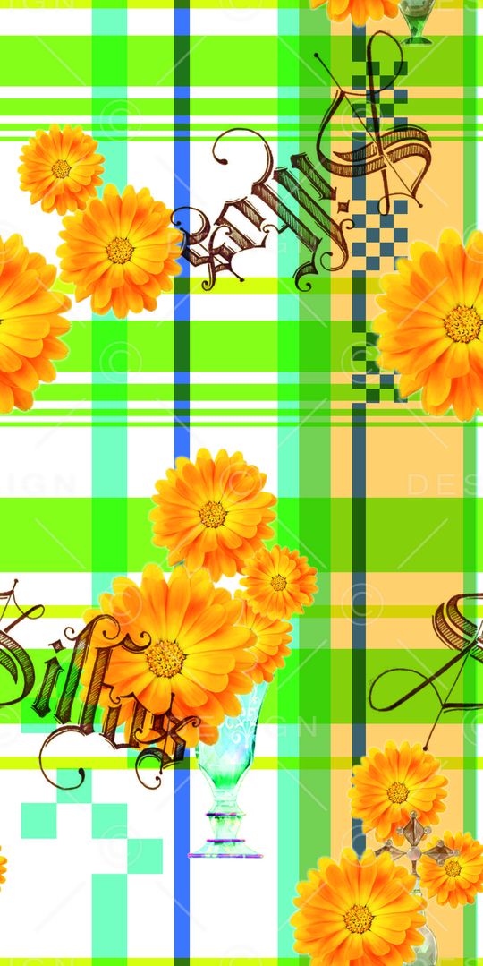 格子印花华亿平台图片