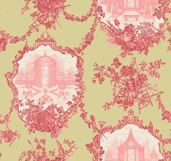 法式风格印花华亿平台图片