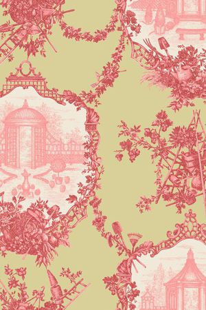 法式风格印花华亿平台图片