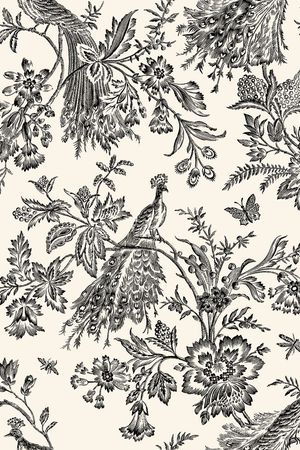 古典印花华亿平台图片