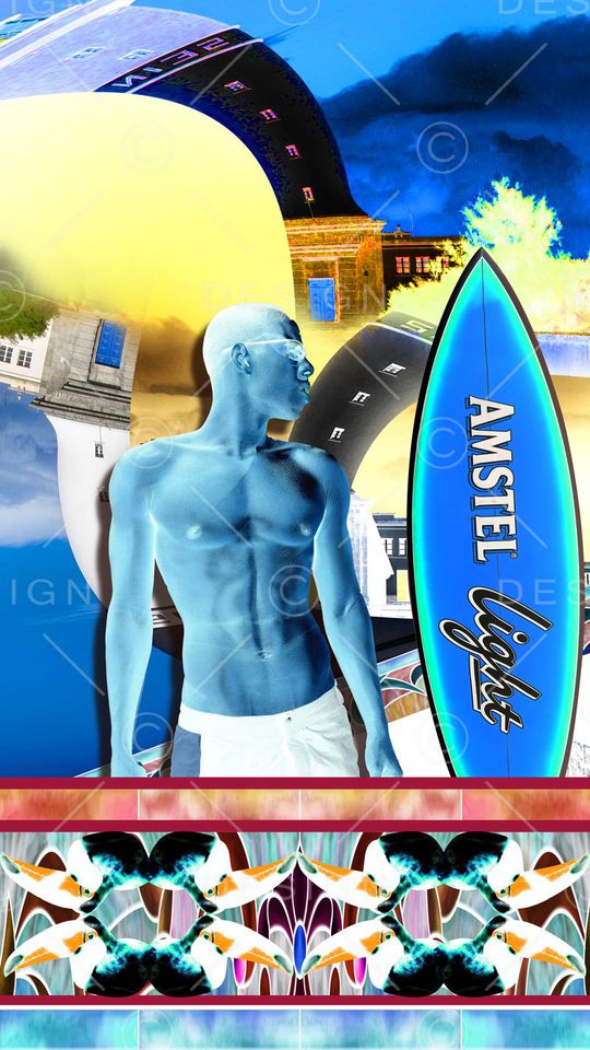 个性主义印花华亿平台图片