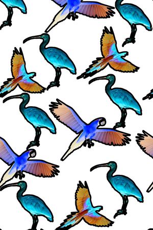 时尚写意印花华亿平台图片