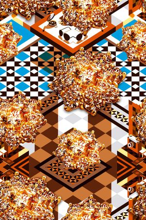 拼接印花华亿平台图片