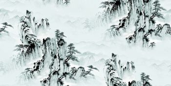 512705-时尚山水墨画