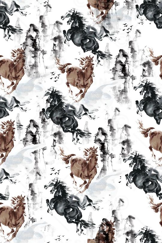 中国风印花华亿平台图片