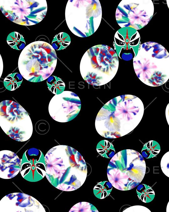 2016年春夏印花华亿平台图片