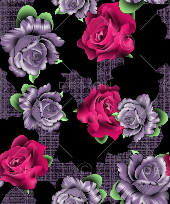 典雅时尚印花华亿平台图片