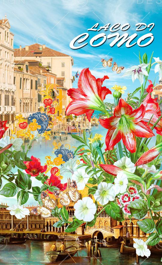 D&G风格印花华亿平台图片