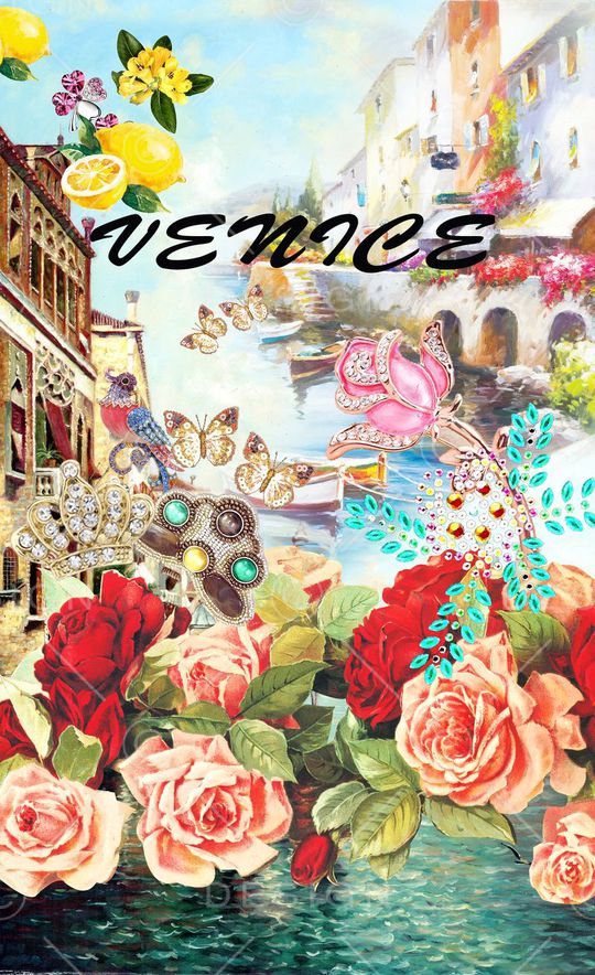 潮流时尚印花华亿平台图片