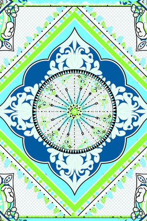 方格印花华亿平台图片