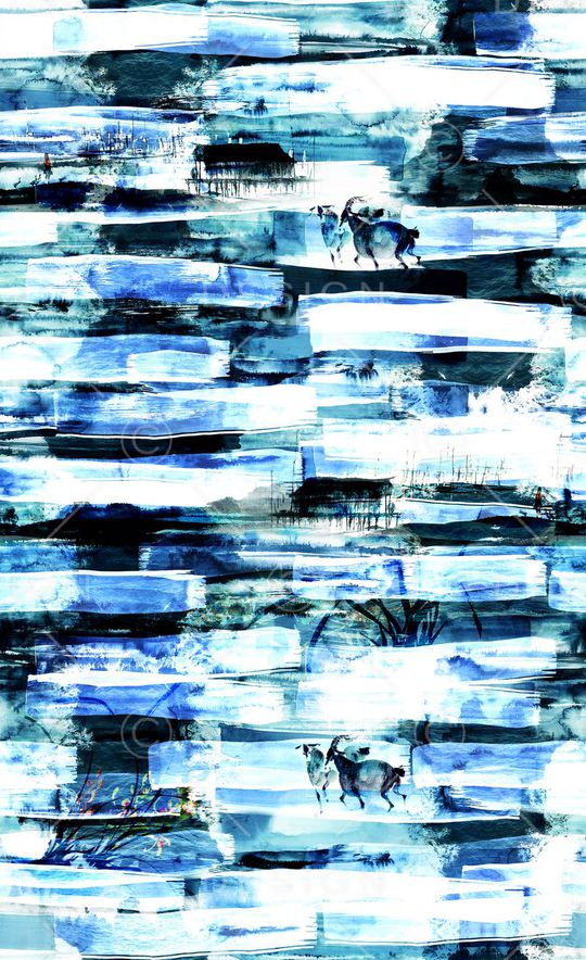 水彩印花华亿平台图片