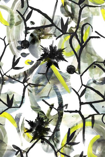 笔刷印花华亿平台图片