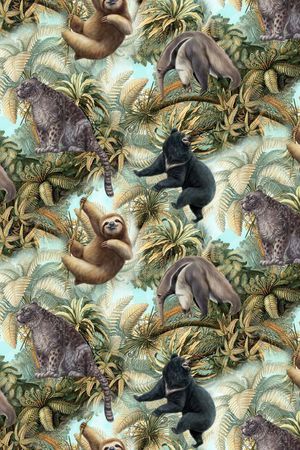 动物印花华亿平台图片