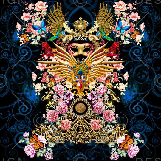 欧式宫廷风印花华亿平台图片