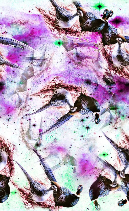 水墨印花华亿平台图片