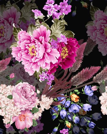 513037-时尚潮流花卉家纺家纺