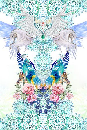 写意印花华亿平台图片