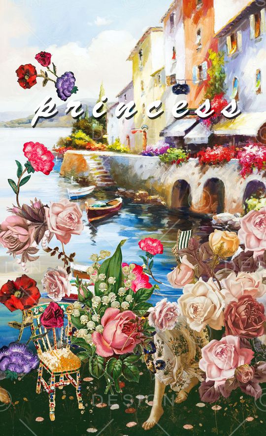 D&G风格印花华亿平台图片