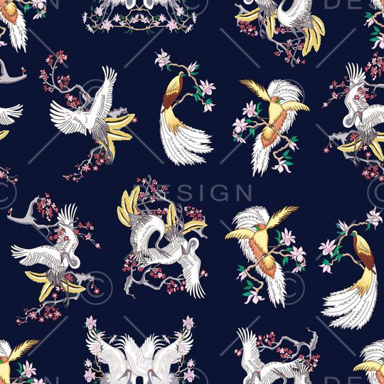 写意印花华亿平台图片