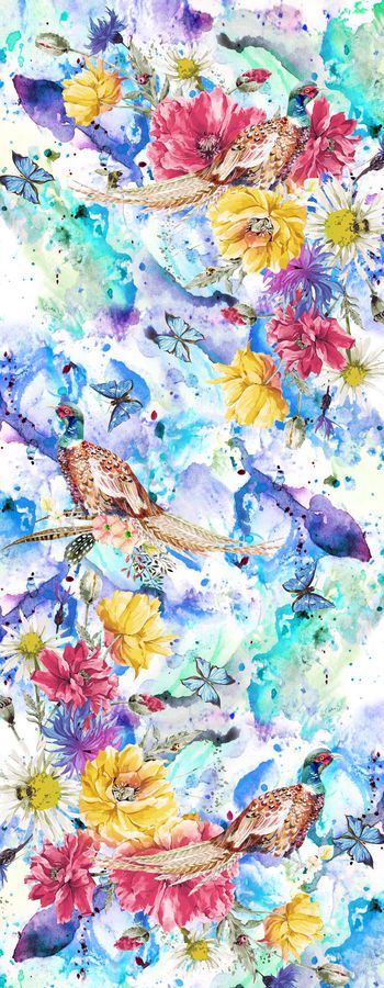 513086-鸟    花  蝴蝶