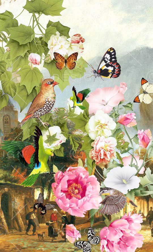 潮流时尚印花华亿平台图片