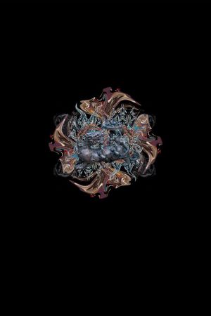 抽象印花华亿平台图片