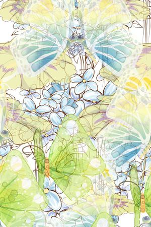 手绘印花华亿平台图片