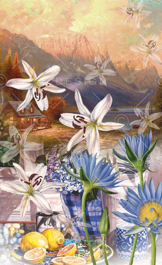 潮流时尚印花华亿平台图片