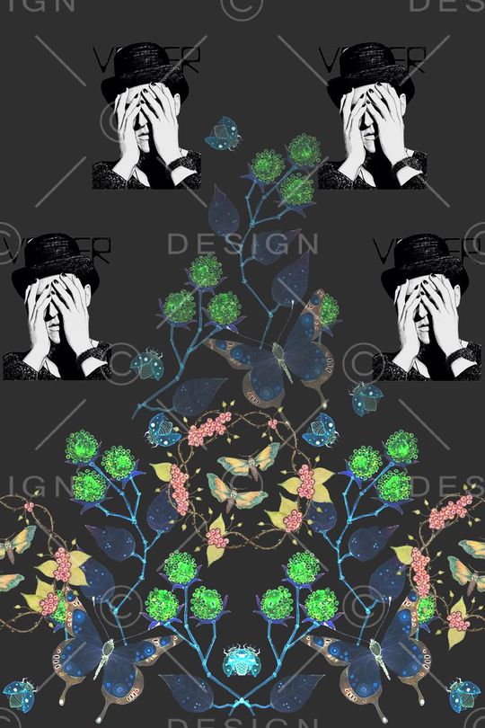 创意图案设计印花华亿平台图片