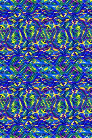 波浪印花华亿平台图片