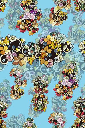 时尚印花华亿平台图片