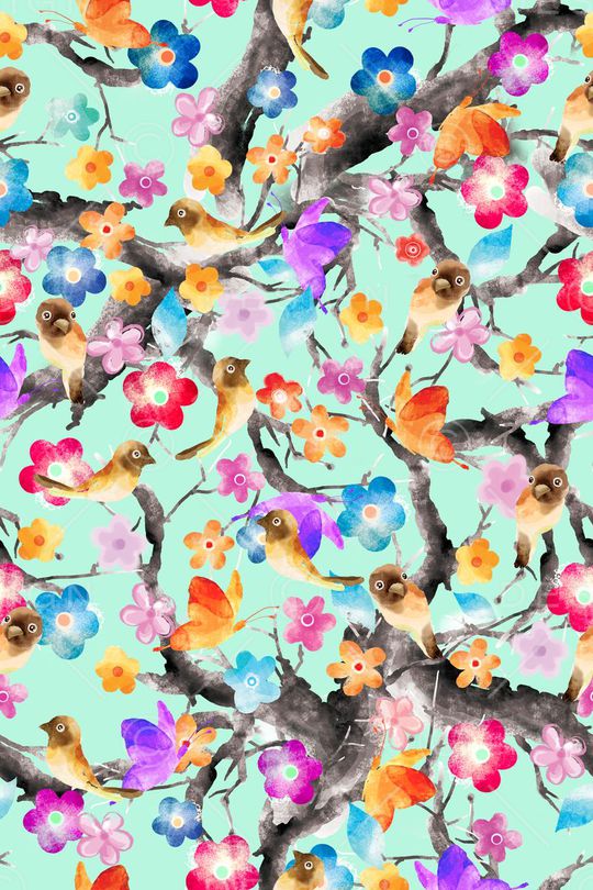 水彩印花华亿平台图片