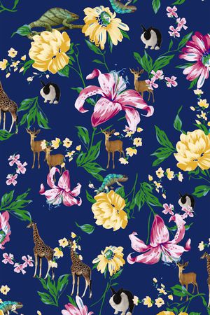 动物印花华亿平台图片