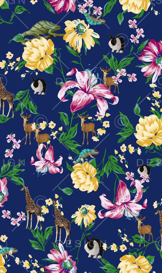 动物印花华亿平台图片