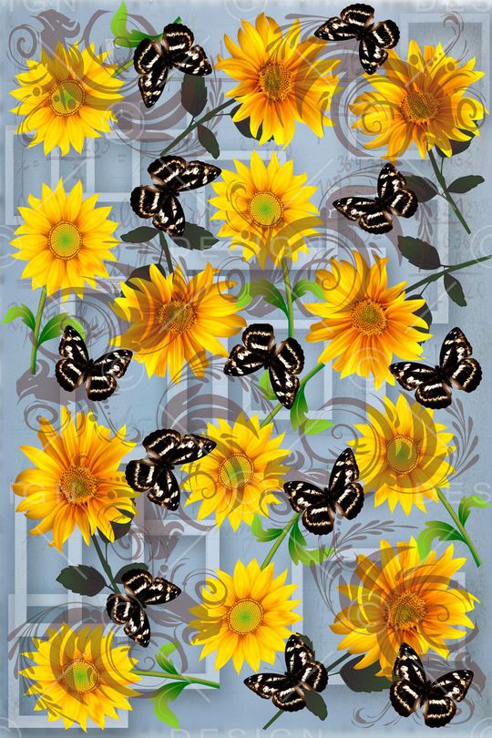 时尚流行印花华亿平台图片