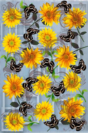 时尚流行印花华亿平台图片