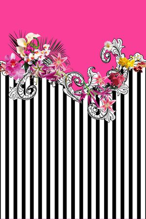 几何印花华亿平台图片