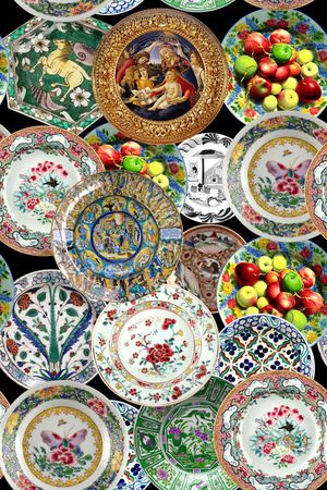 欧式风格印花华亿平台图片