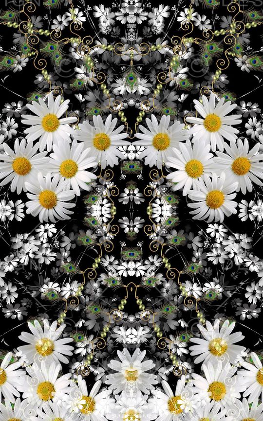 雏菊印花华亿平台图片