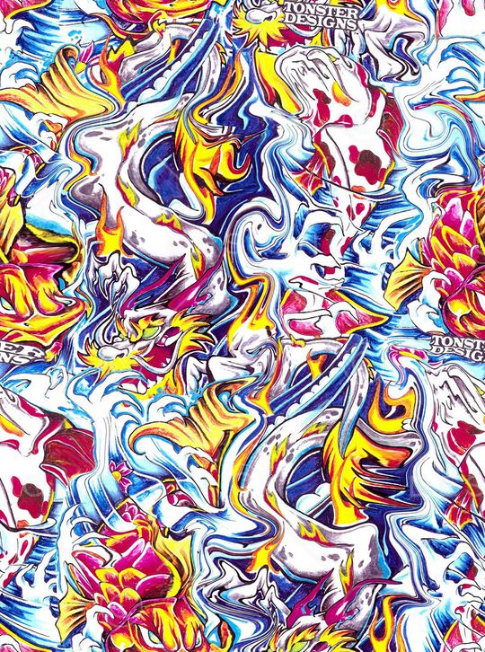 T恤卫衣数码印花印花华亿平台图片