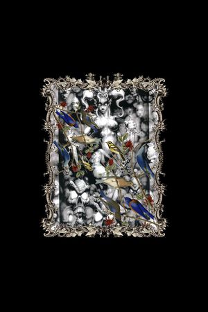 潮流时尚印花华亿平台图片