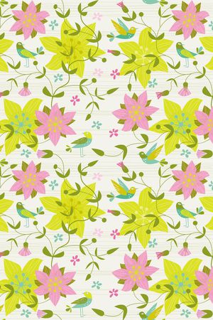 清新自然印花华亿平台图片