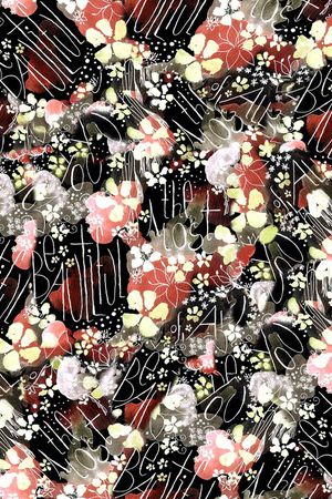 复古印花华亿平台图片