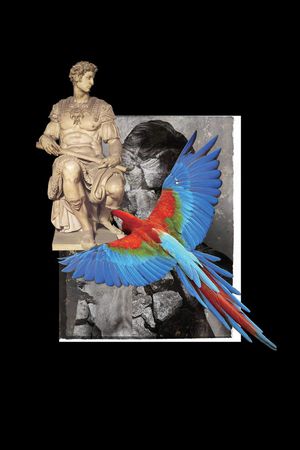 抽象印花华亿平台图片