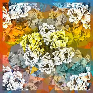 方巾印花华亿平台图片