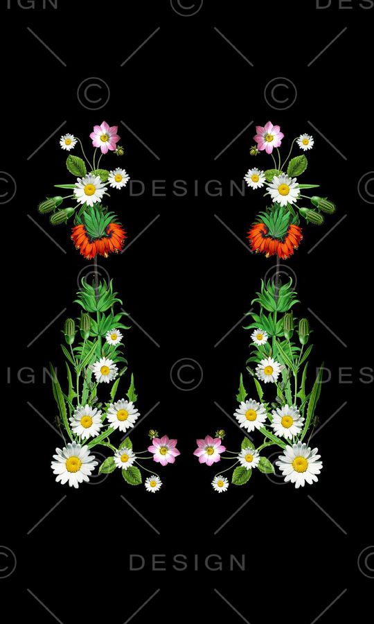 最新时尚流行印花华亿平台图片